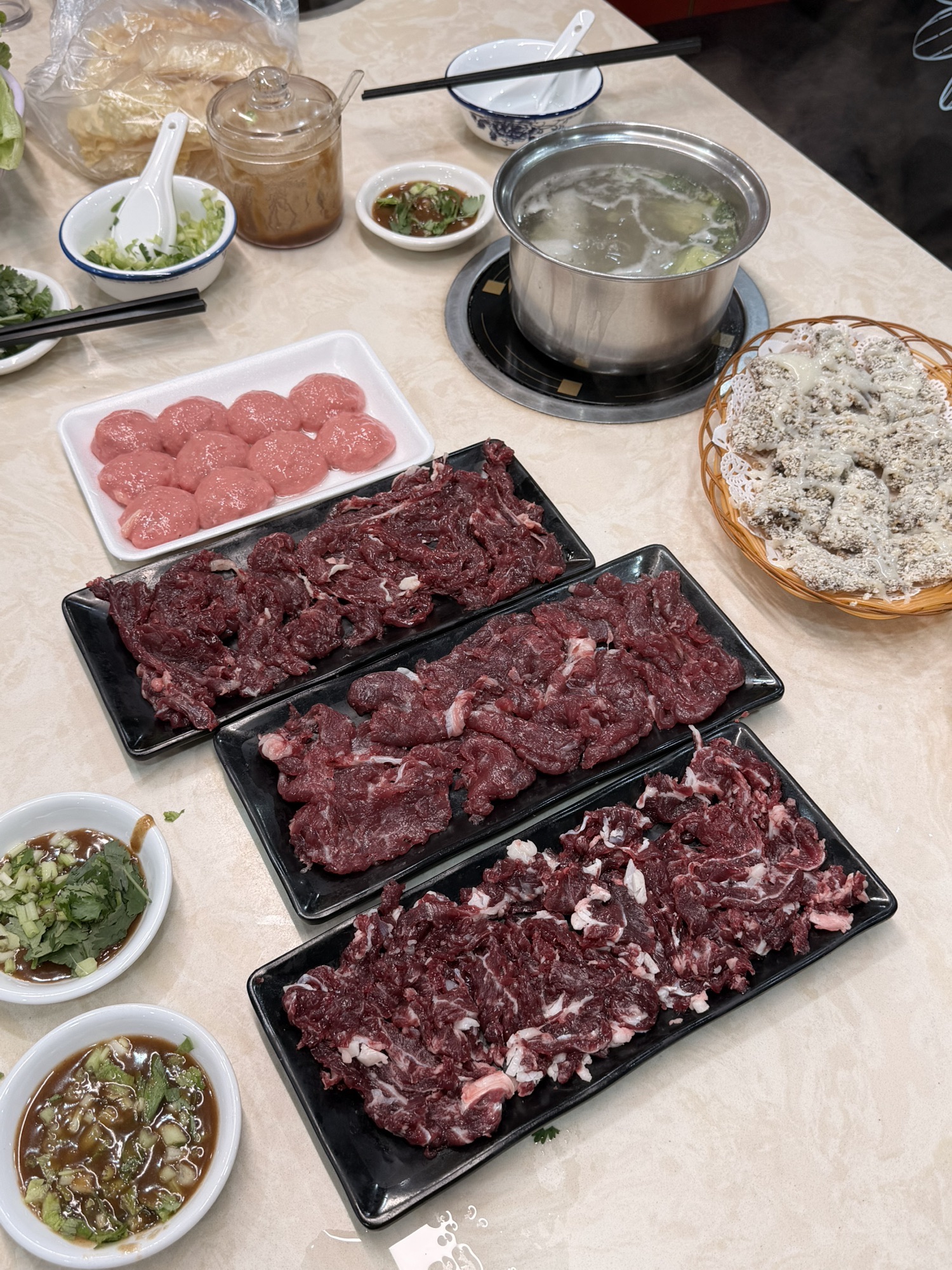 农庄牛肉火锅
