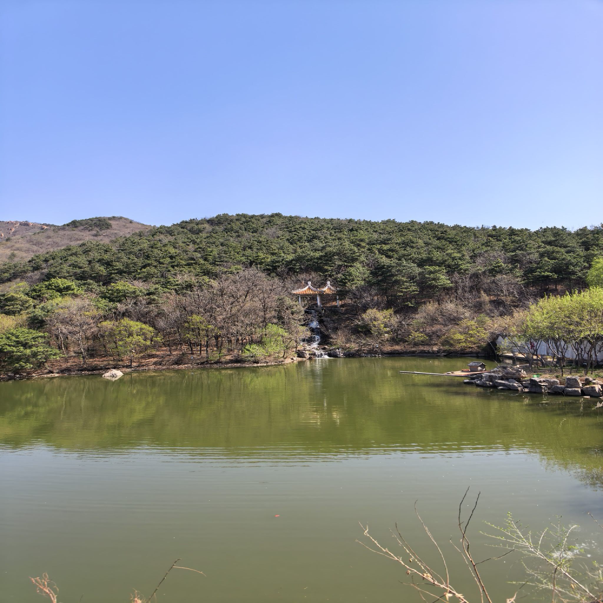 锦州北普陀山风景名胜区-镜湖迎宾