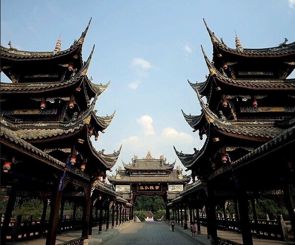 黄龙溪古镇景点图片