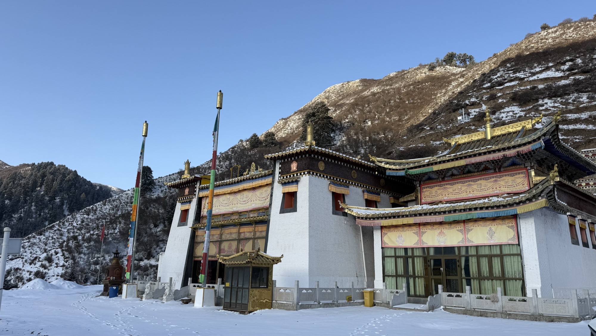 察加寺实景照片