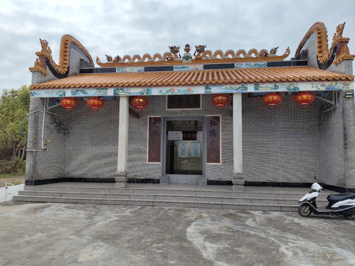阳春市合水镇新南村崔氏宗祠实景照片