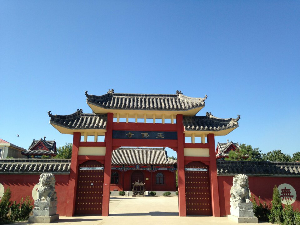玉佛寺实景照片