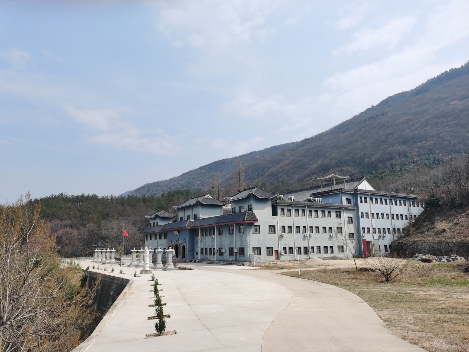 商城县金刚台乡四顾墩村清凉寺实景照片