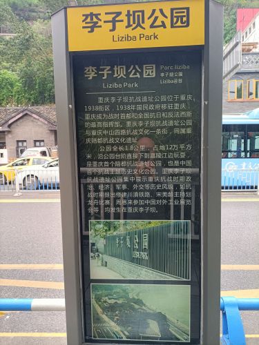 李子坝轻轨站现场照片 7