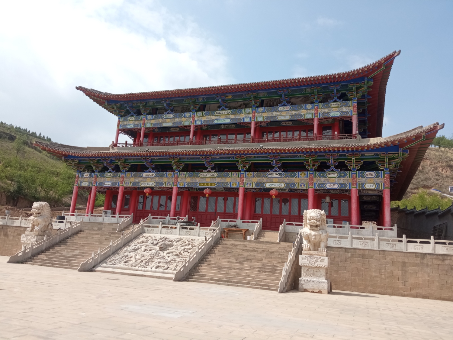 佳县石佛堂禅寺实景照片