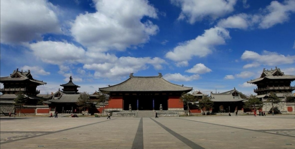 华严寺实景照片