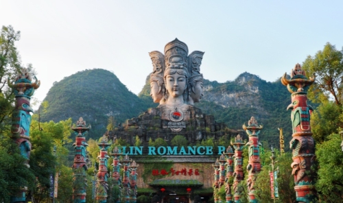 桂林千古情景区现场照片 2
