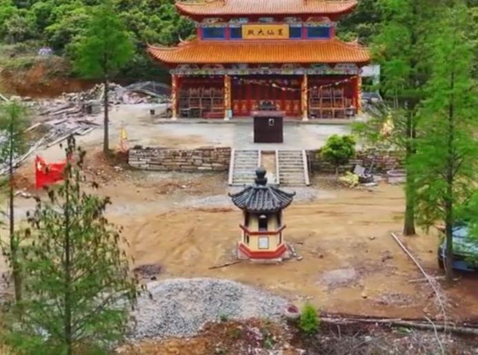 横峰县葛源镇太极宫实景照片