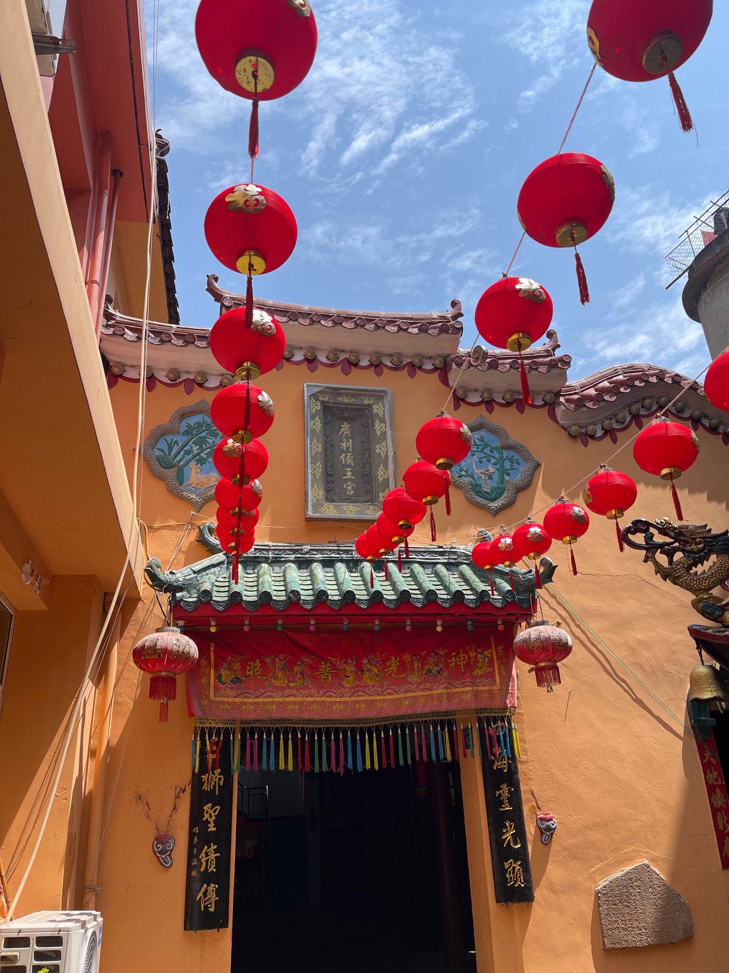 霞浦三沙五澳广利侯王宫实景照片