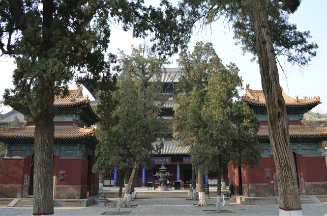 隆兴寺-摩尼殿实景照片