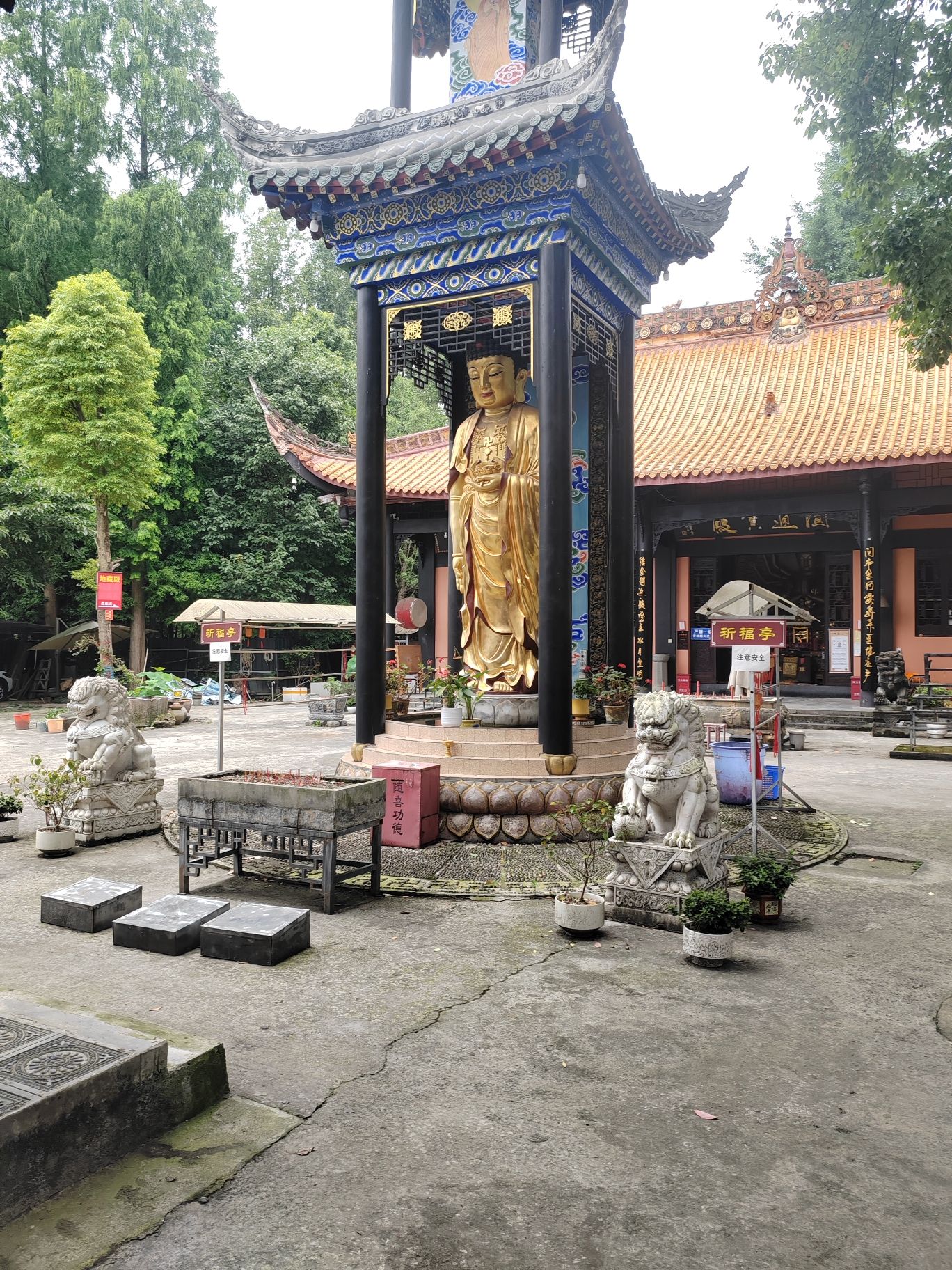 布金寺实景照片