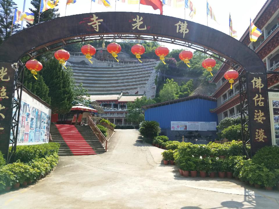 佛光寺实景照片