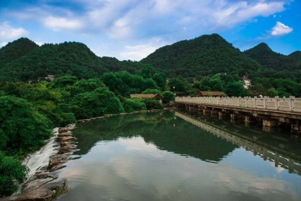 花溪十里河滩国家城市湿地公园景点图片