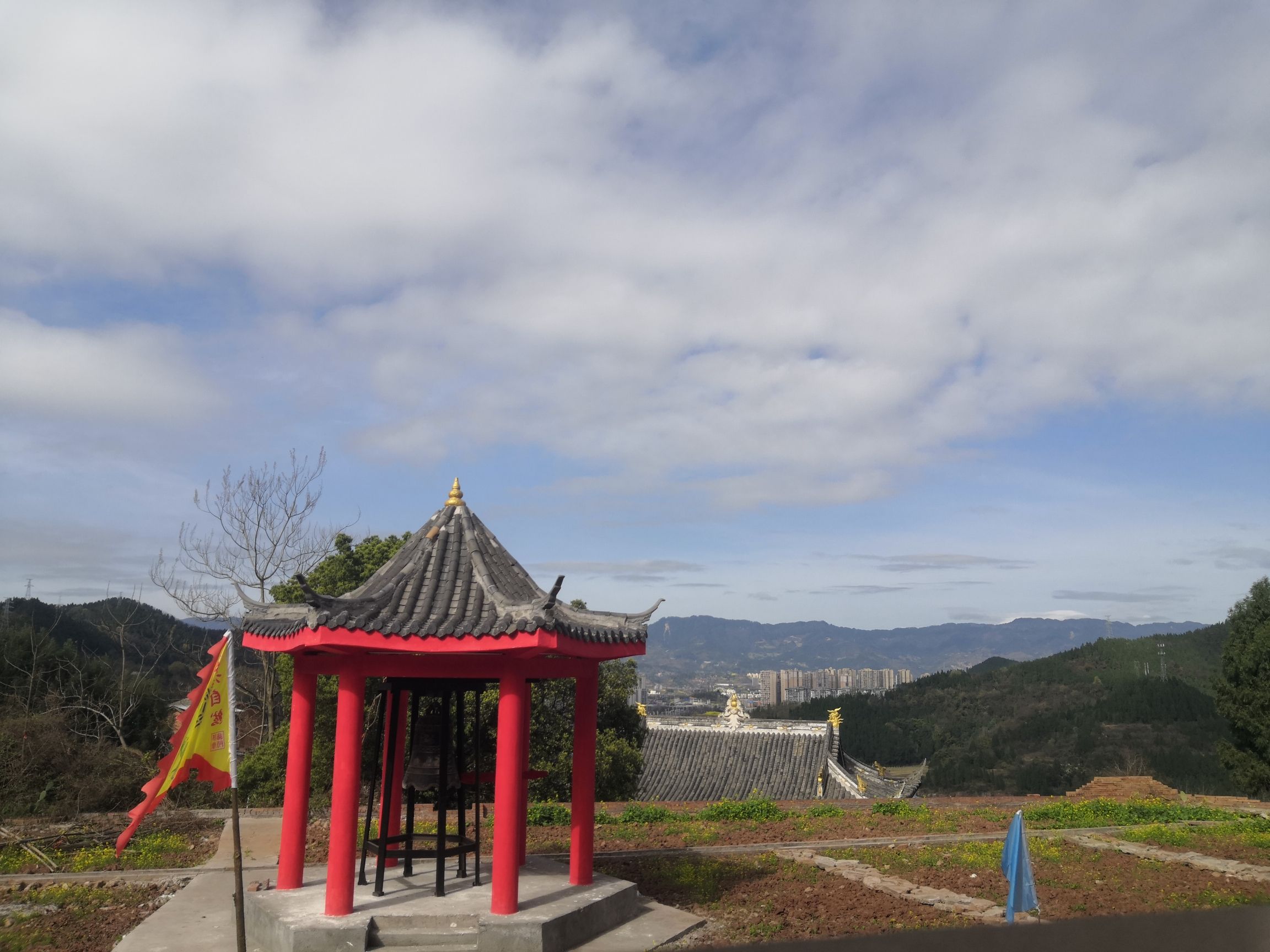 火烽山三清宫三清殿实景照片
