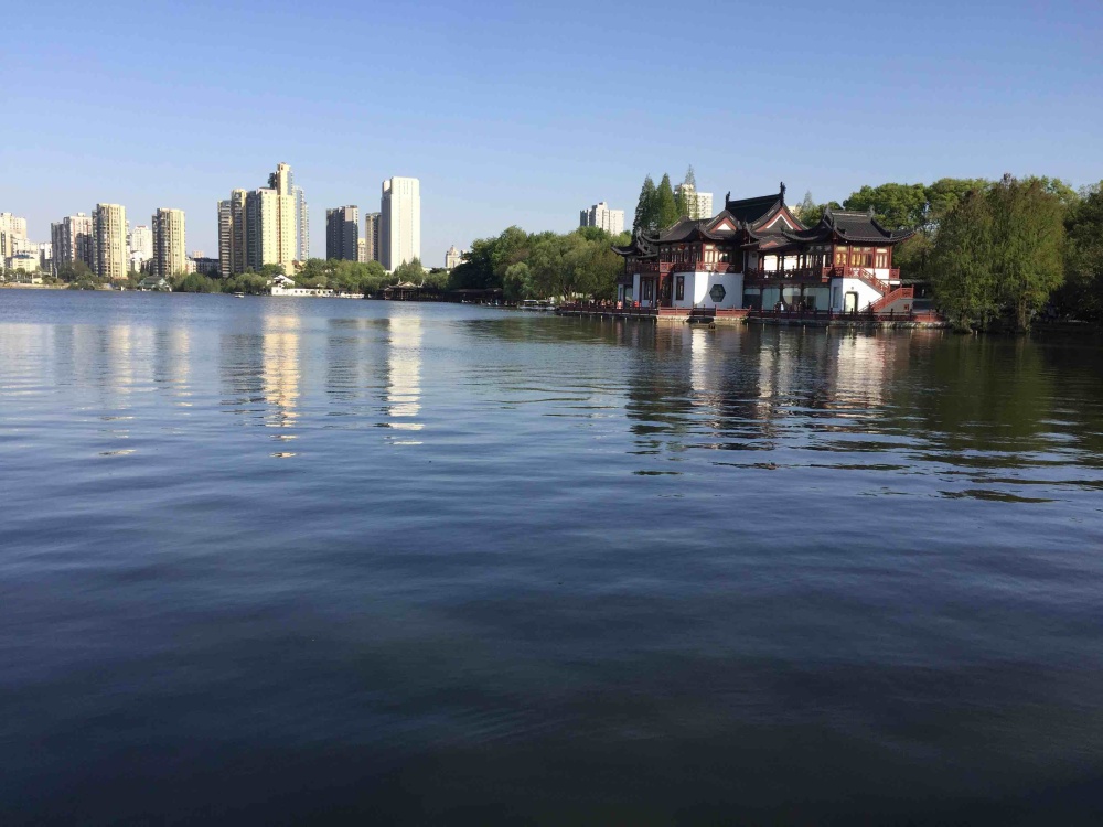 莫愁湖公园景点图片