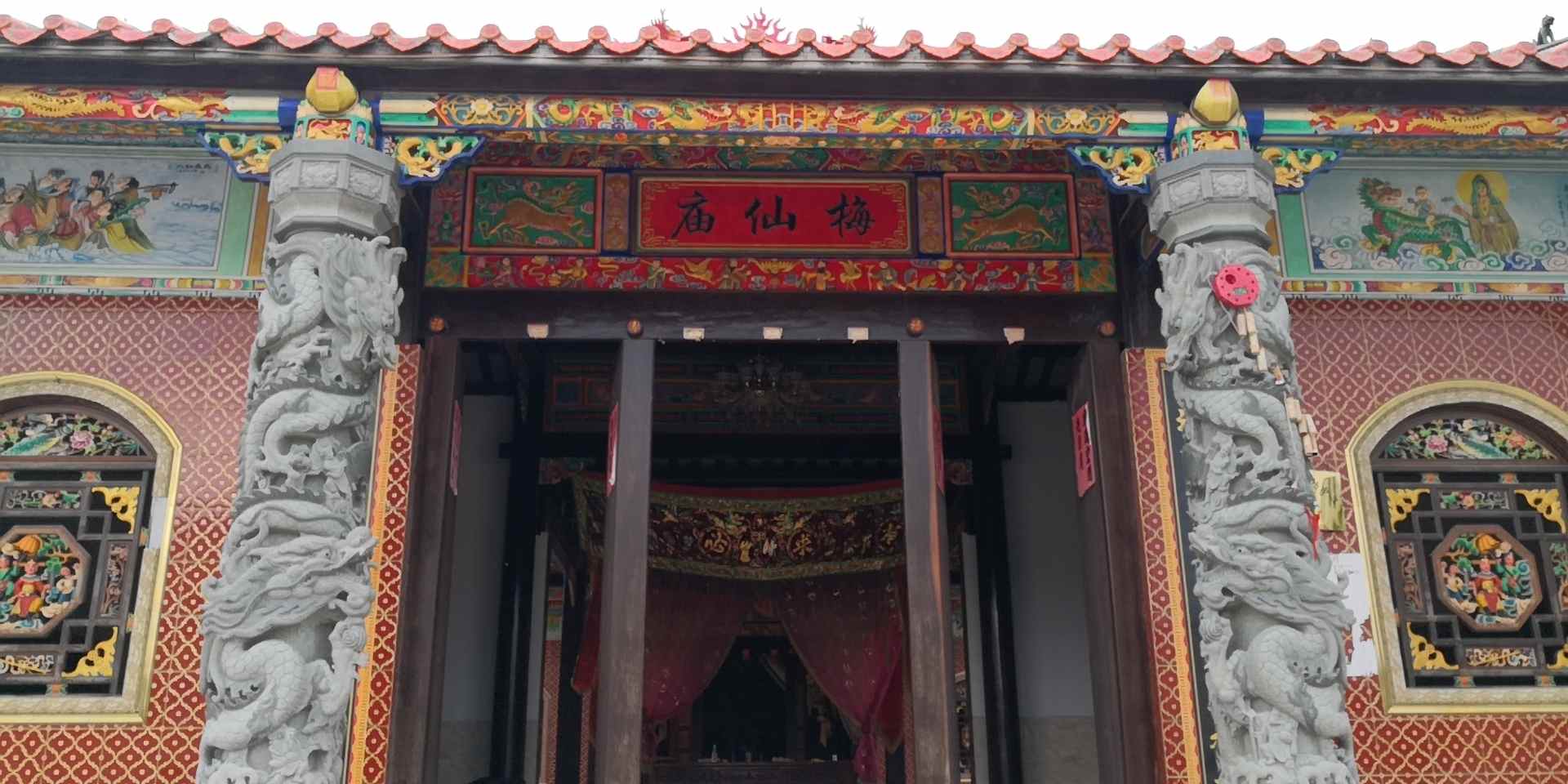 梅仙庙实景照片
