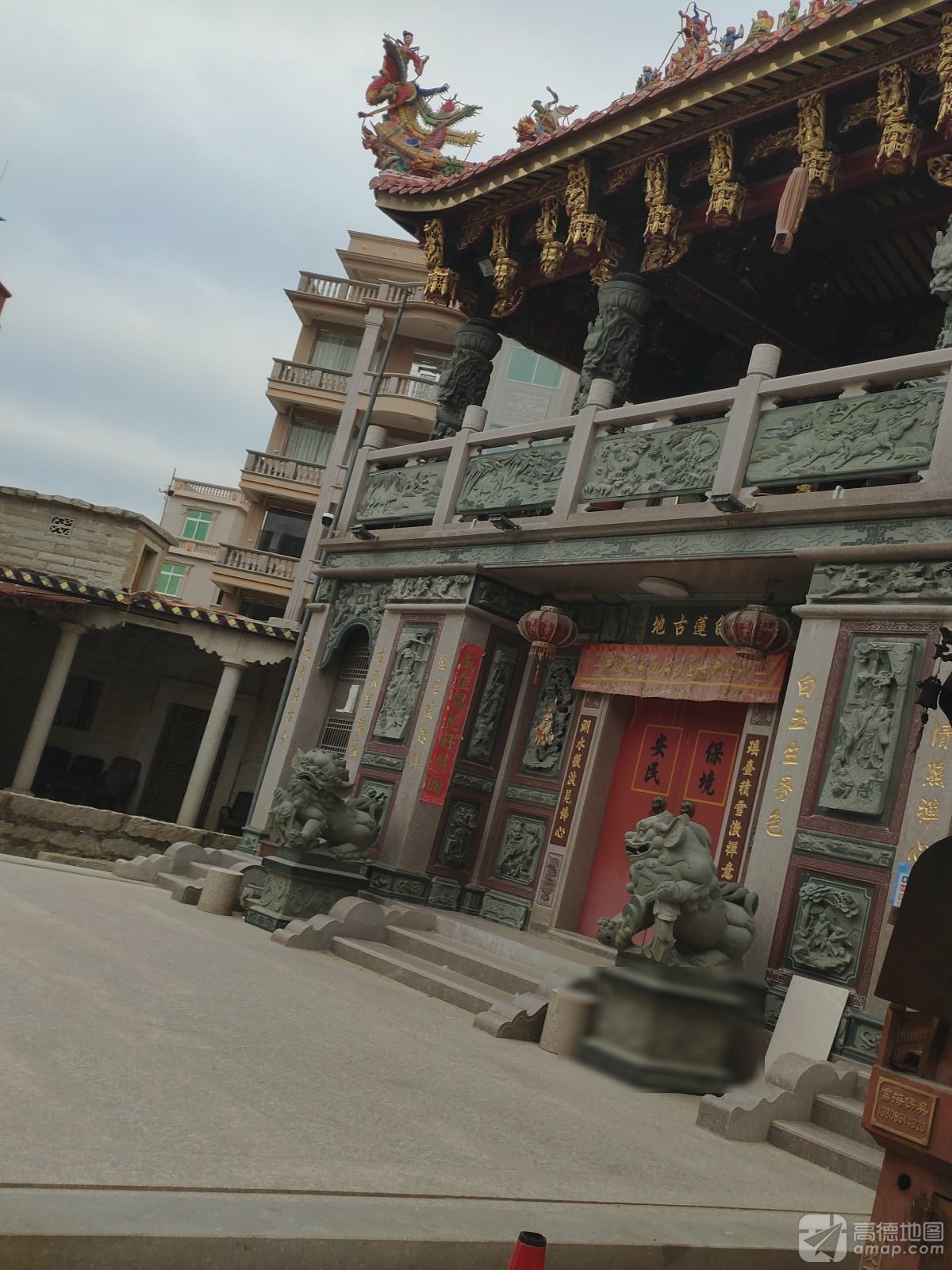 后湖白莲寺实景照片