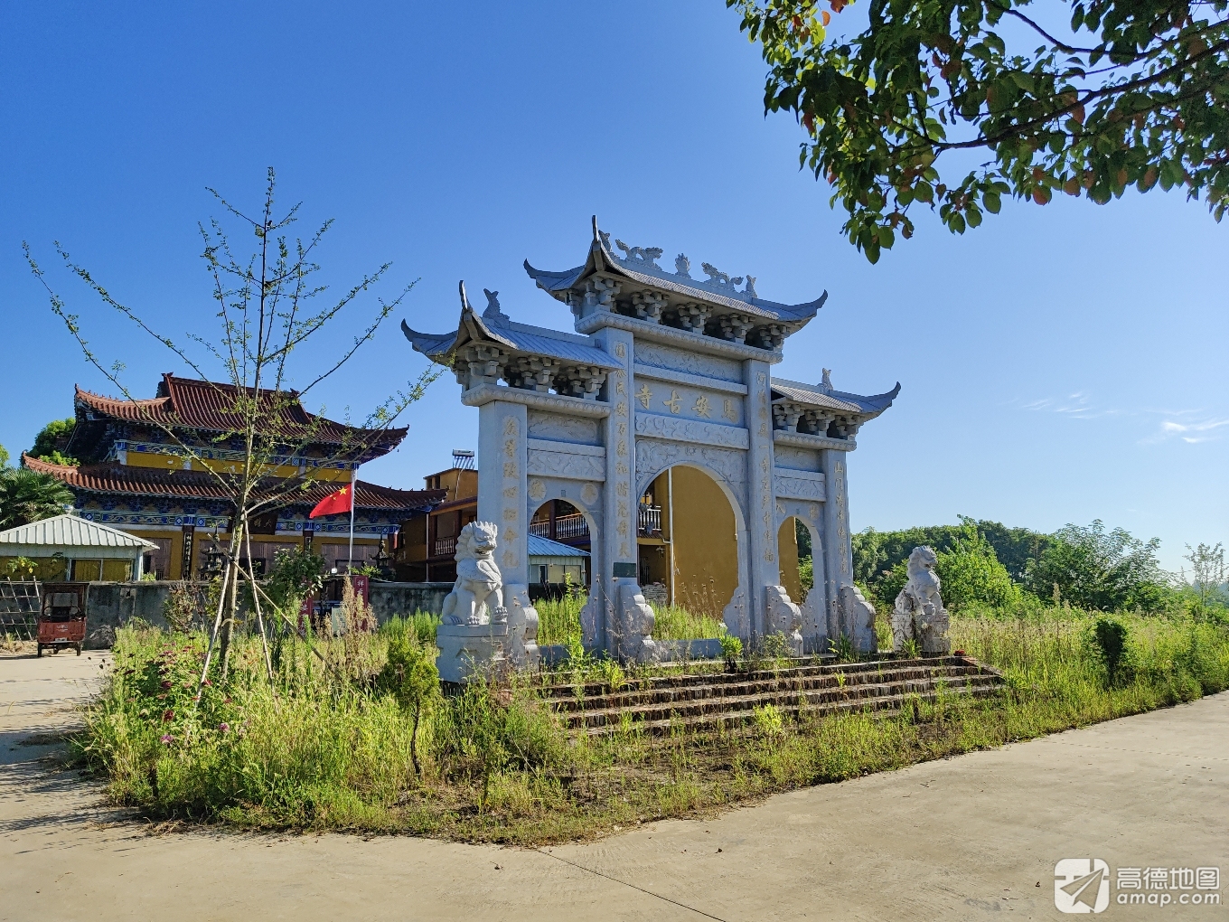 马安古寺实景照片