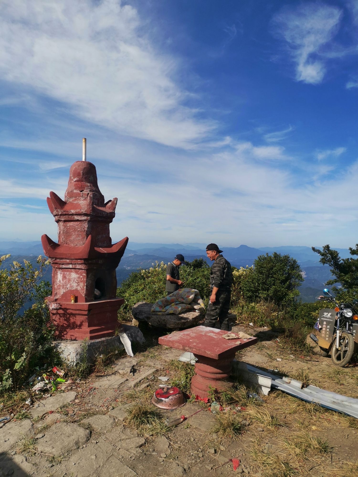 顺昌郭岩山青云观实景照片