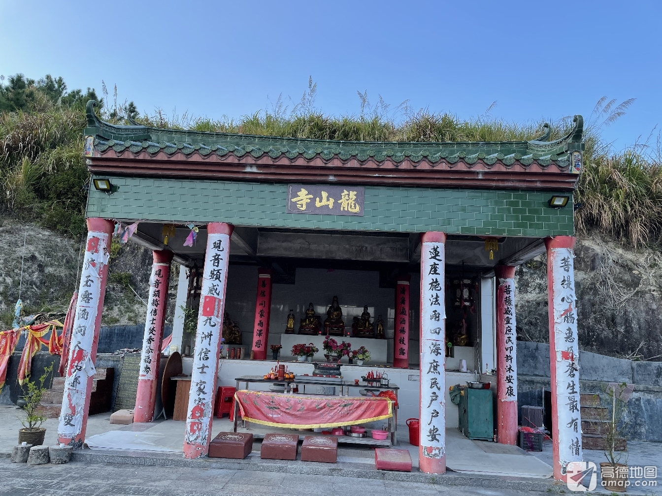 龙山寺实景照片
