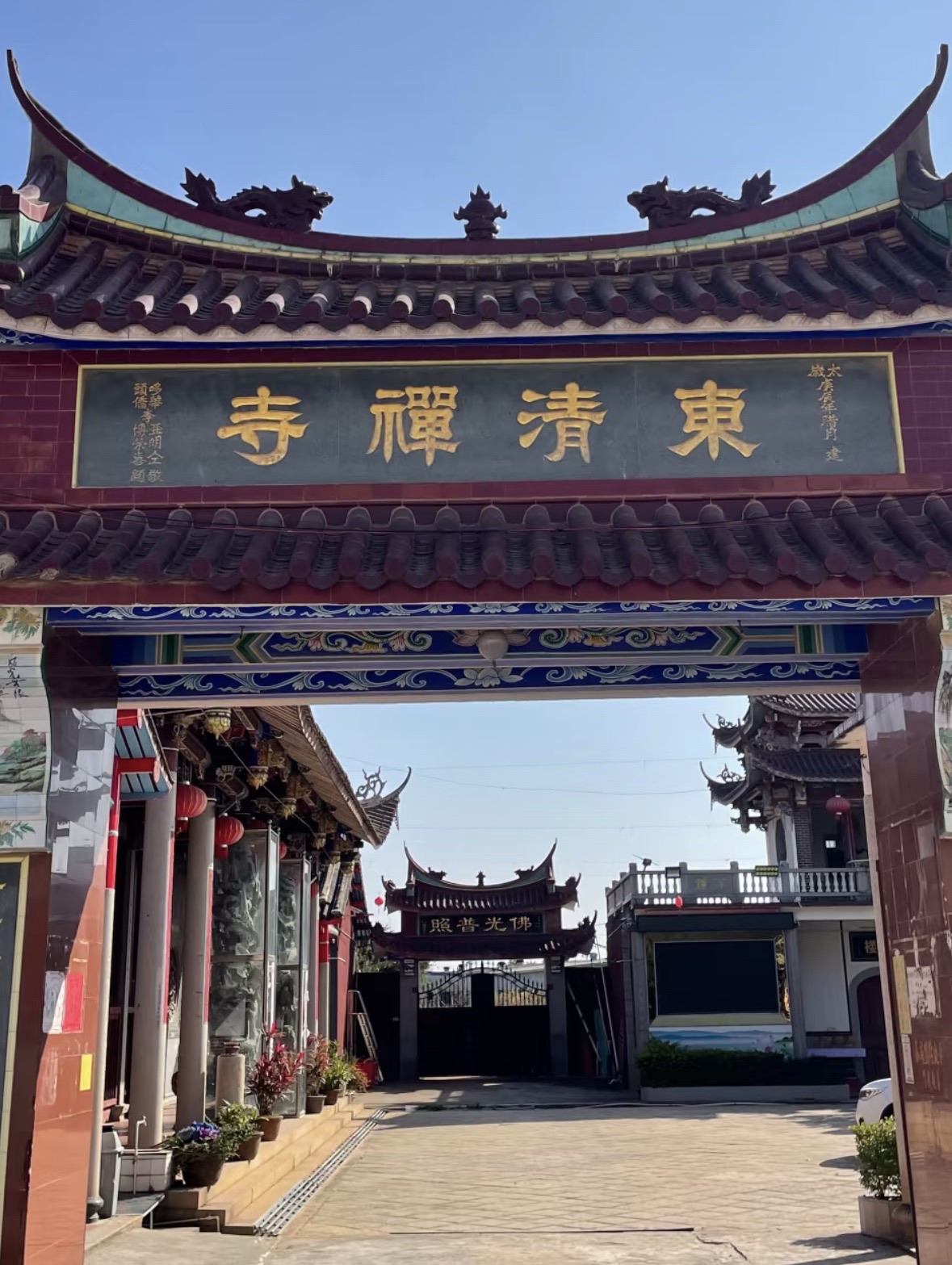 东青大庙实景照片
