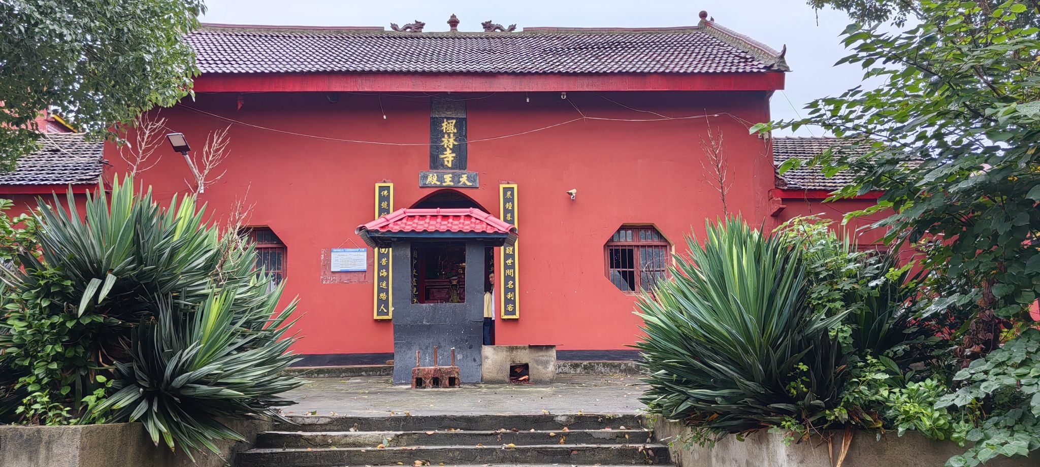 澧县如东枫林寺实景照片