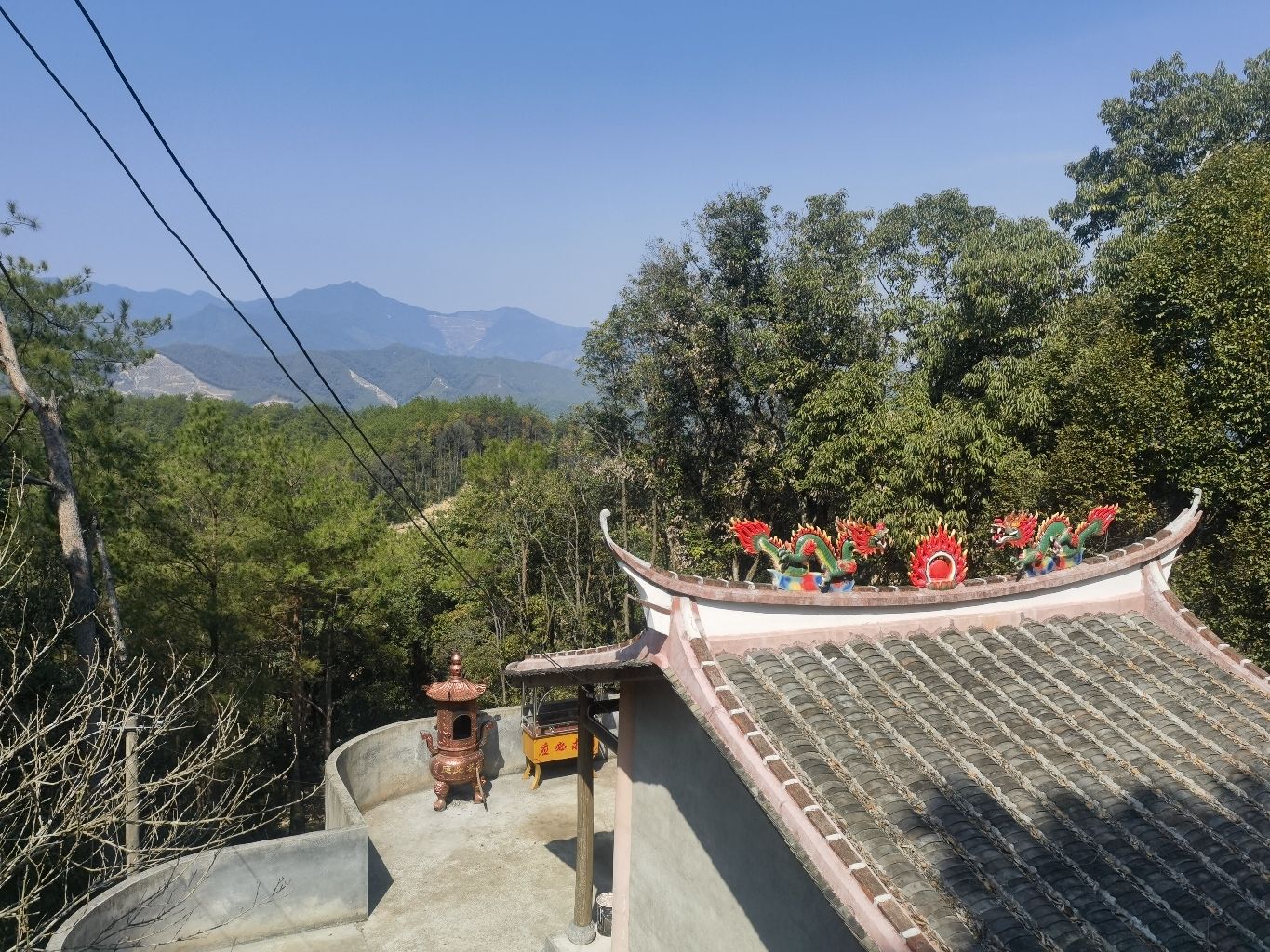 高峰殿(鸡笼顶)实景照片