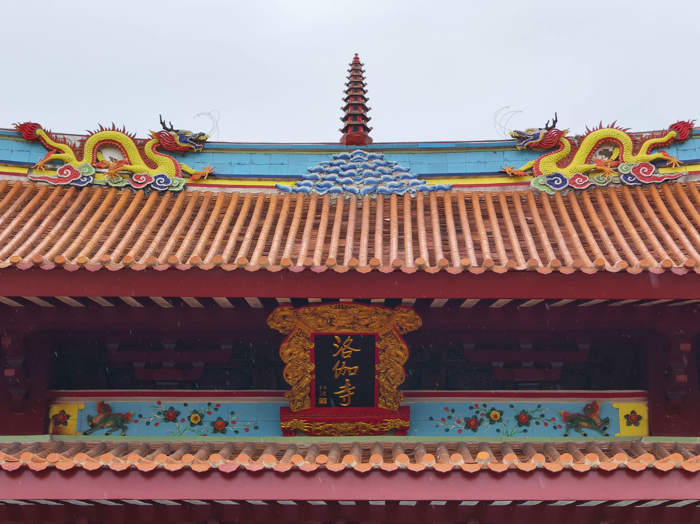 洛伽寺实景照片