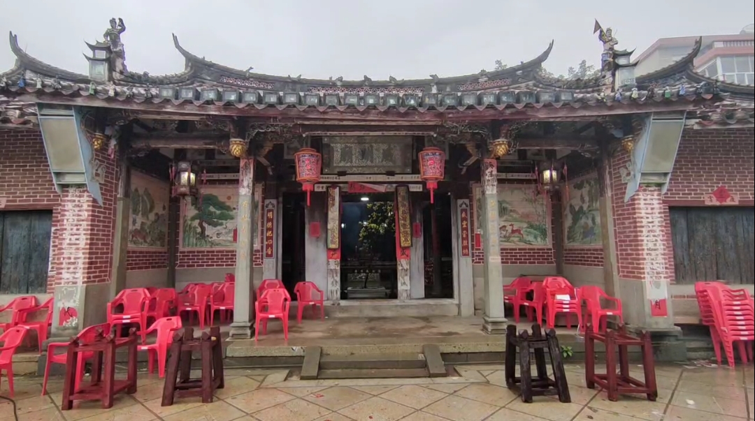 清中村威明庙实景照片