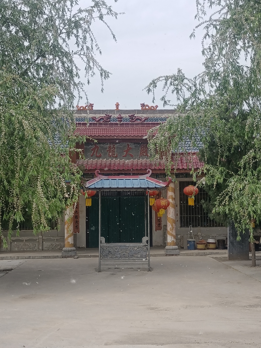 架部九龙庙实景照片
