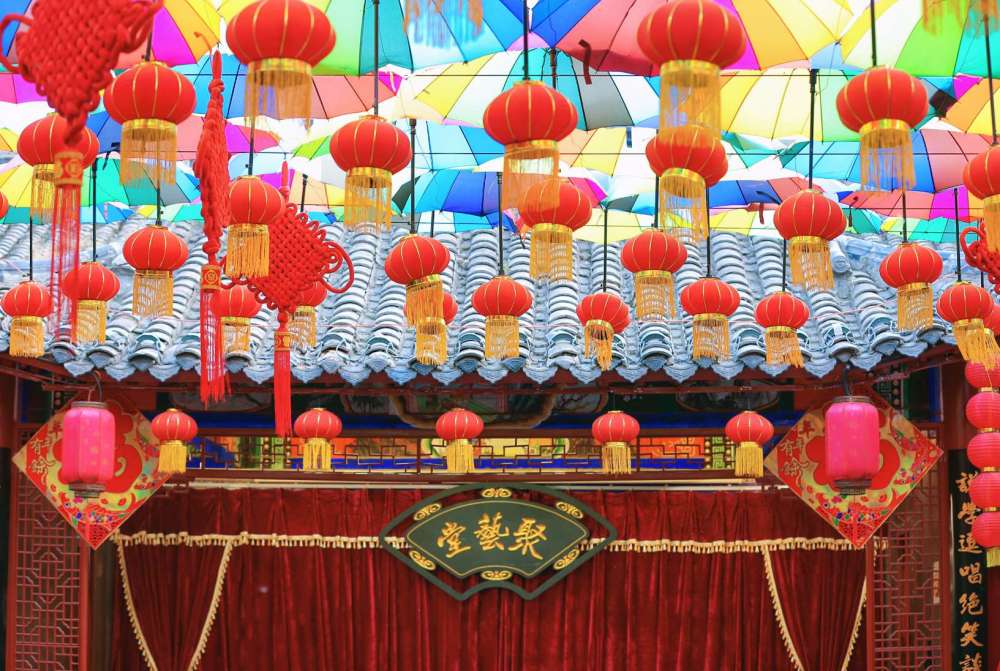 花戏楼景点图片
