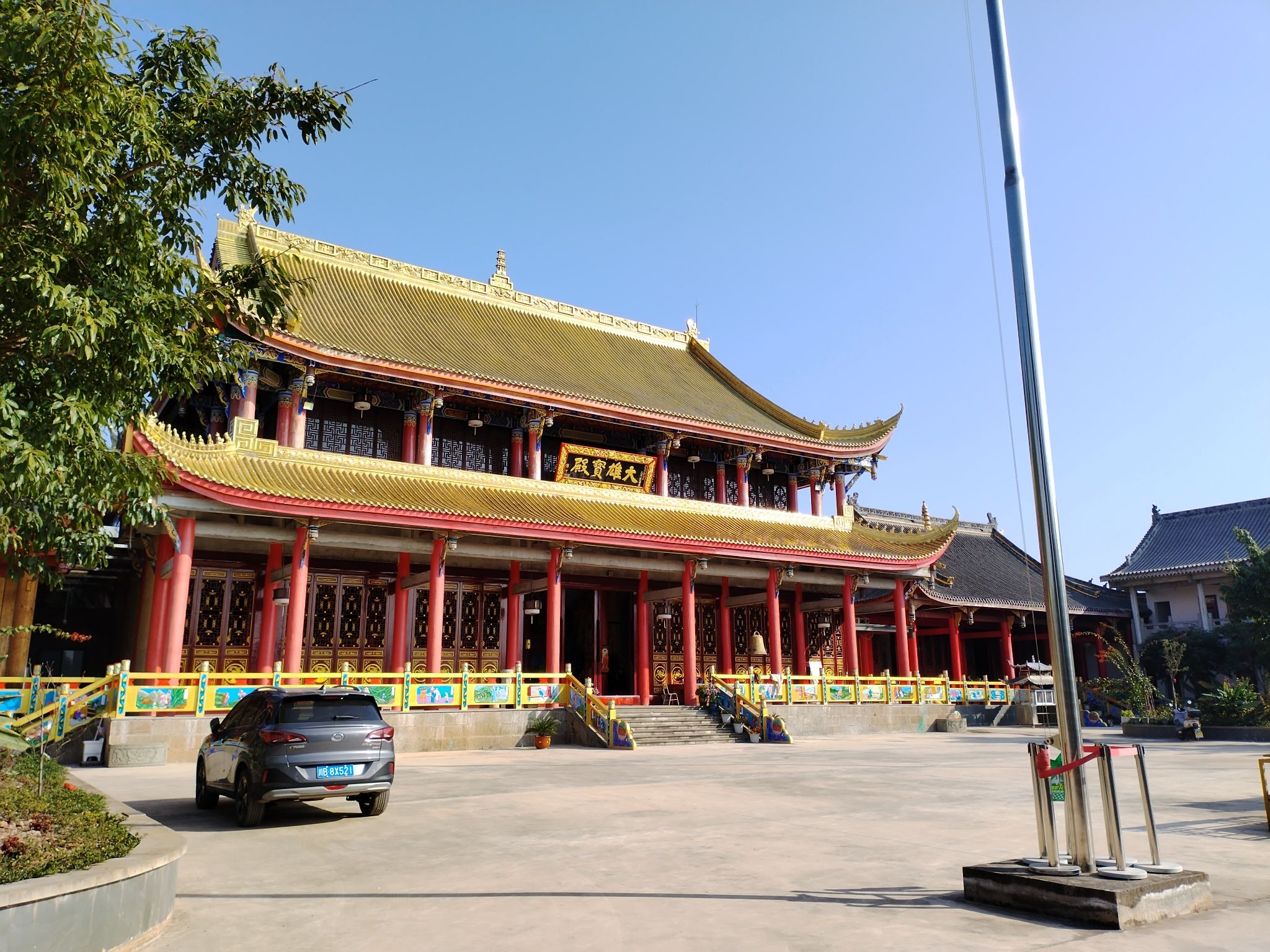 九龙山观音寺实景照片