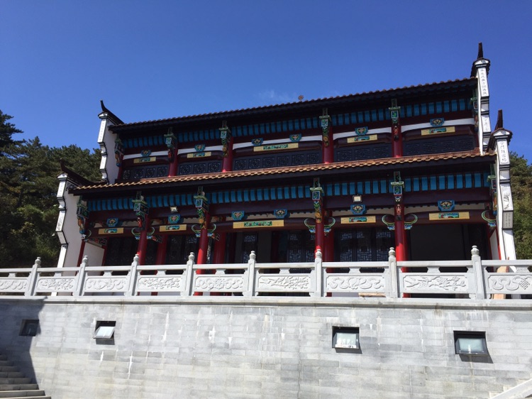 九华山风景区-罗汉墩禅寺实景照片