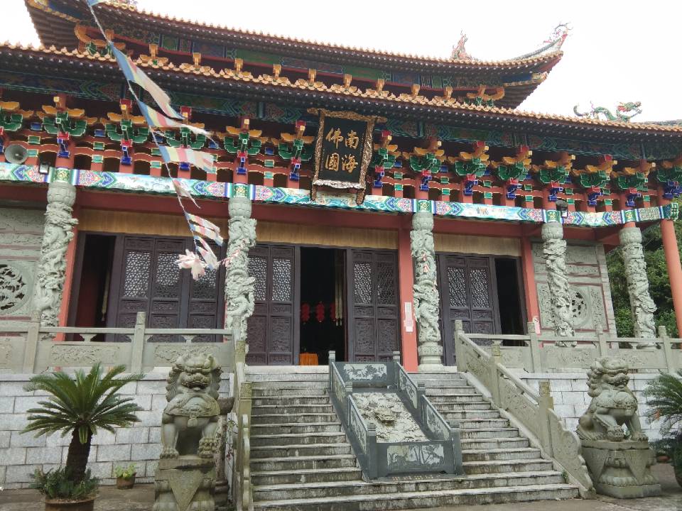 朱家尖昙华禅寺实景照片
