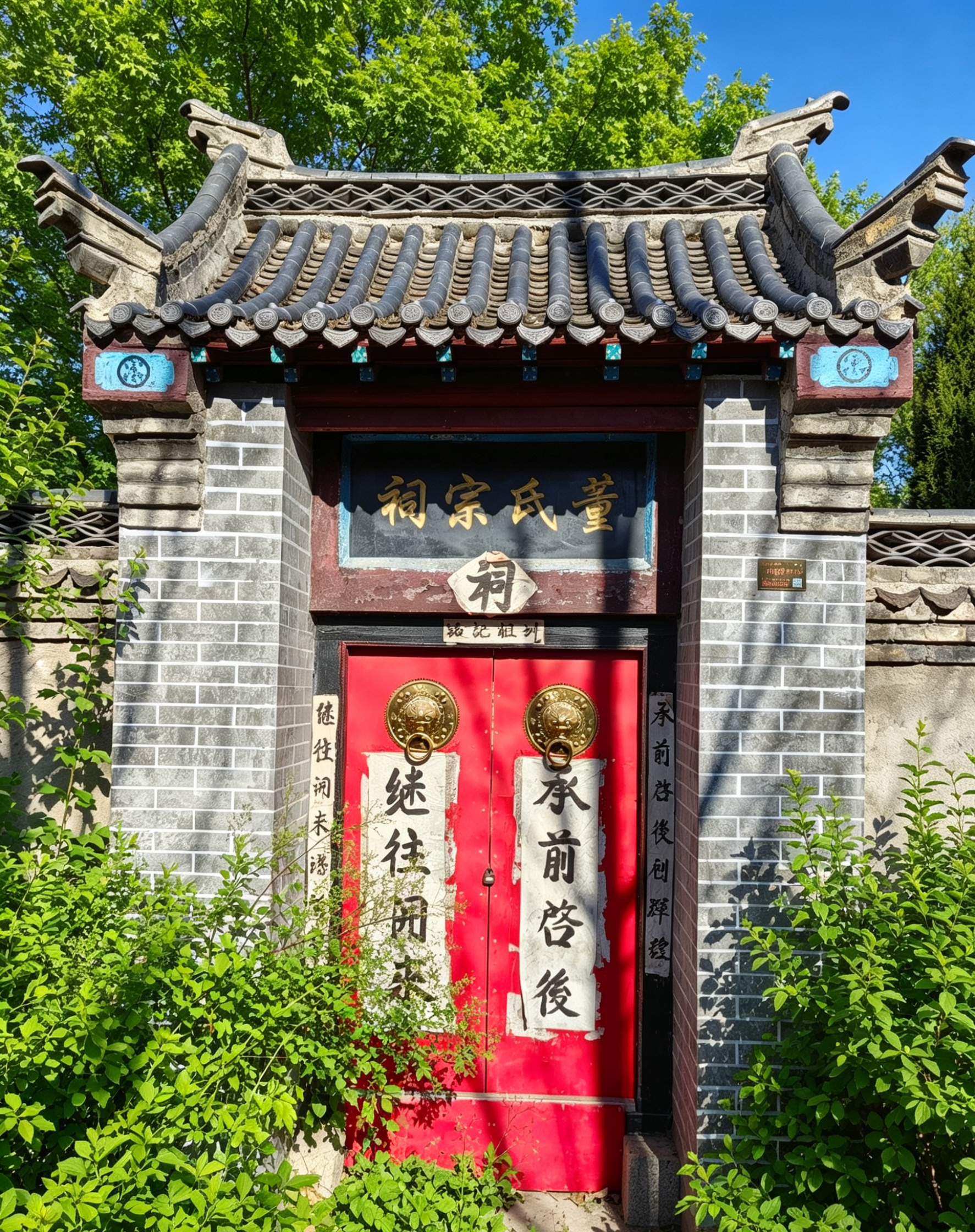 董氏宗祠实景照片