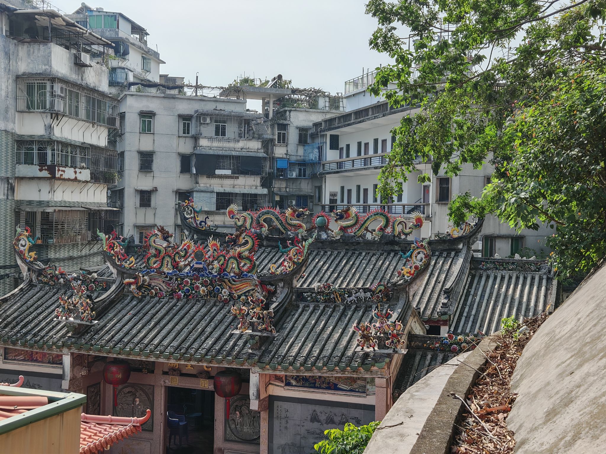 潮州西湖-七圣庙实景照片