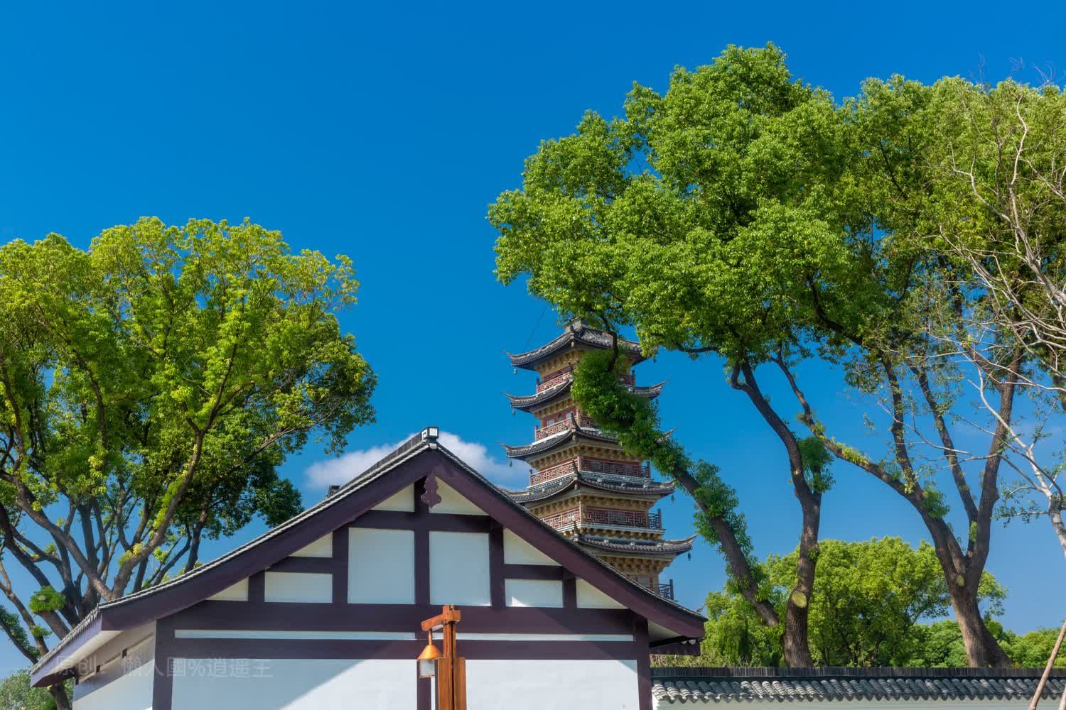 保圣寺塔园实景照片