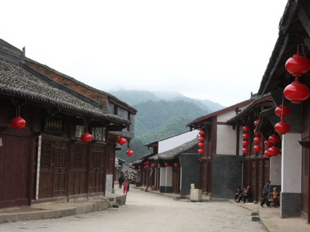 华阳景区华阳古镇景点图片