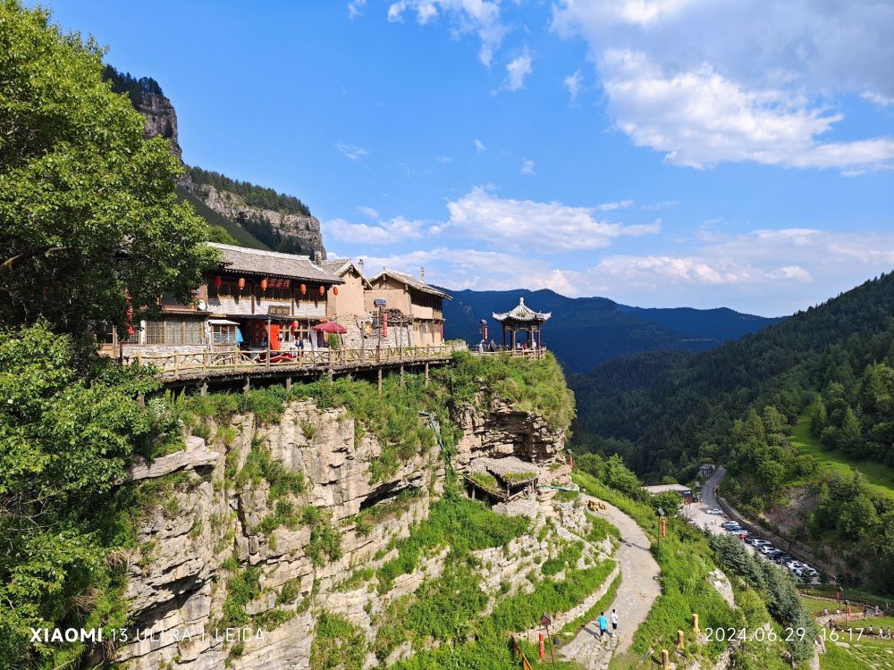悬空村景点景点图片