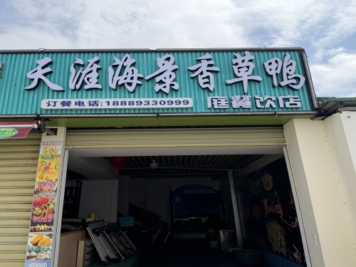 一线海景香草鸭