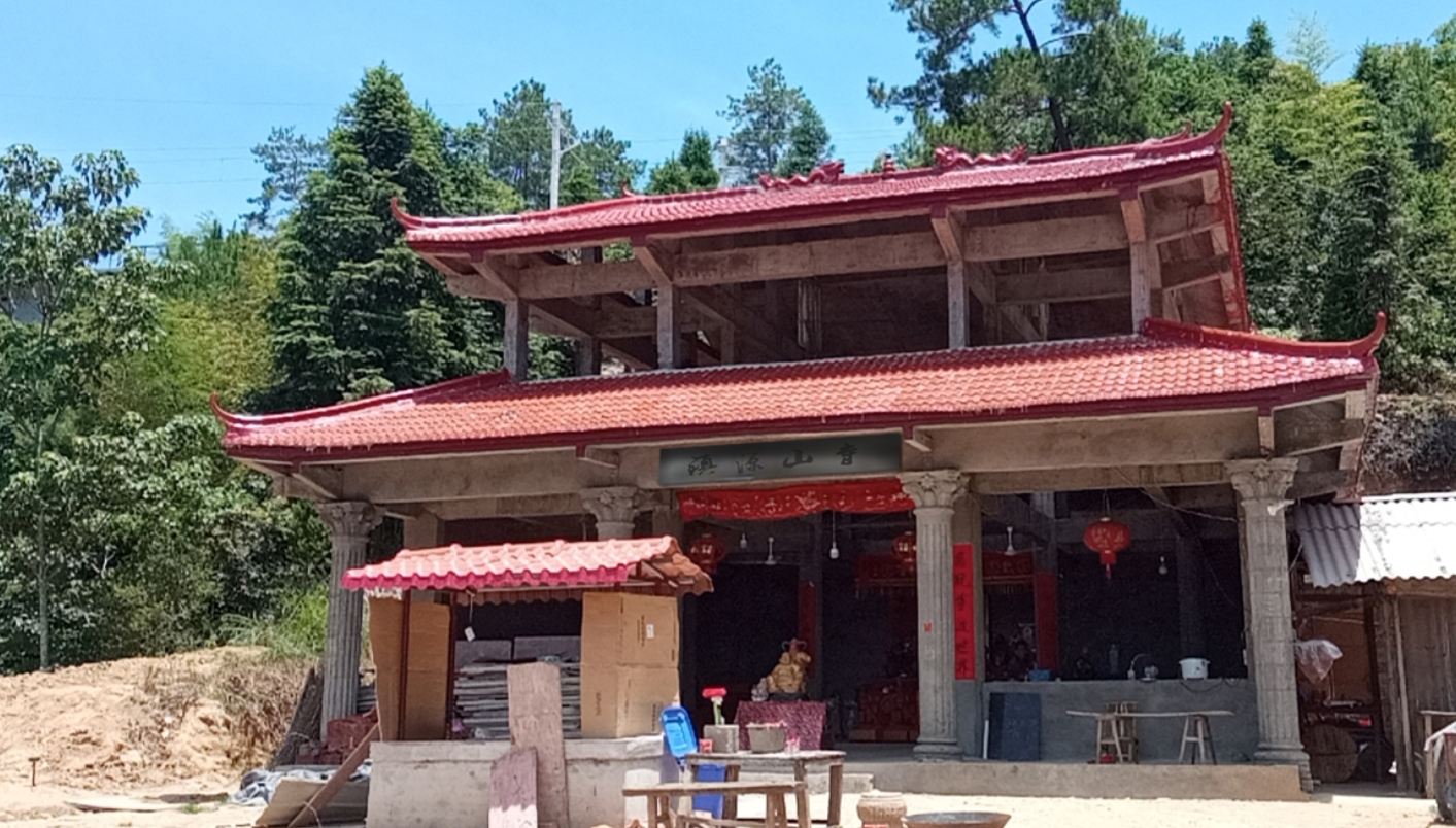 镇源山寺实景照片