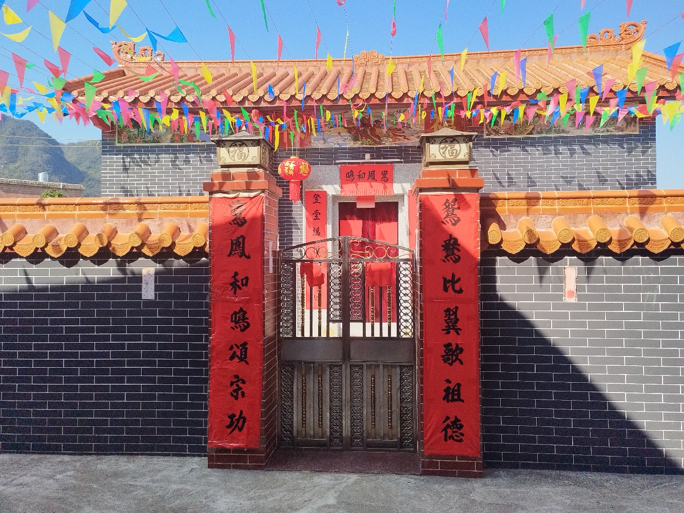 回龙孔氏祠堂实景照片
