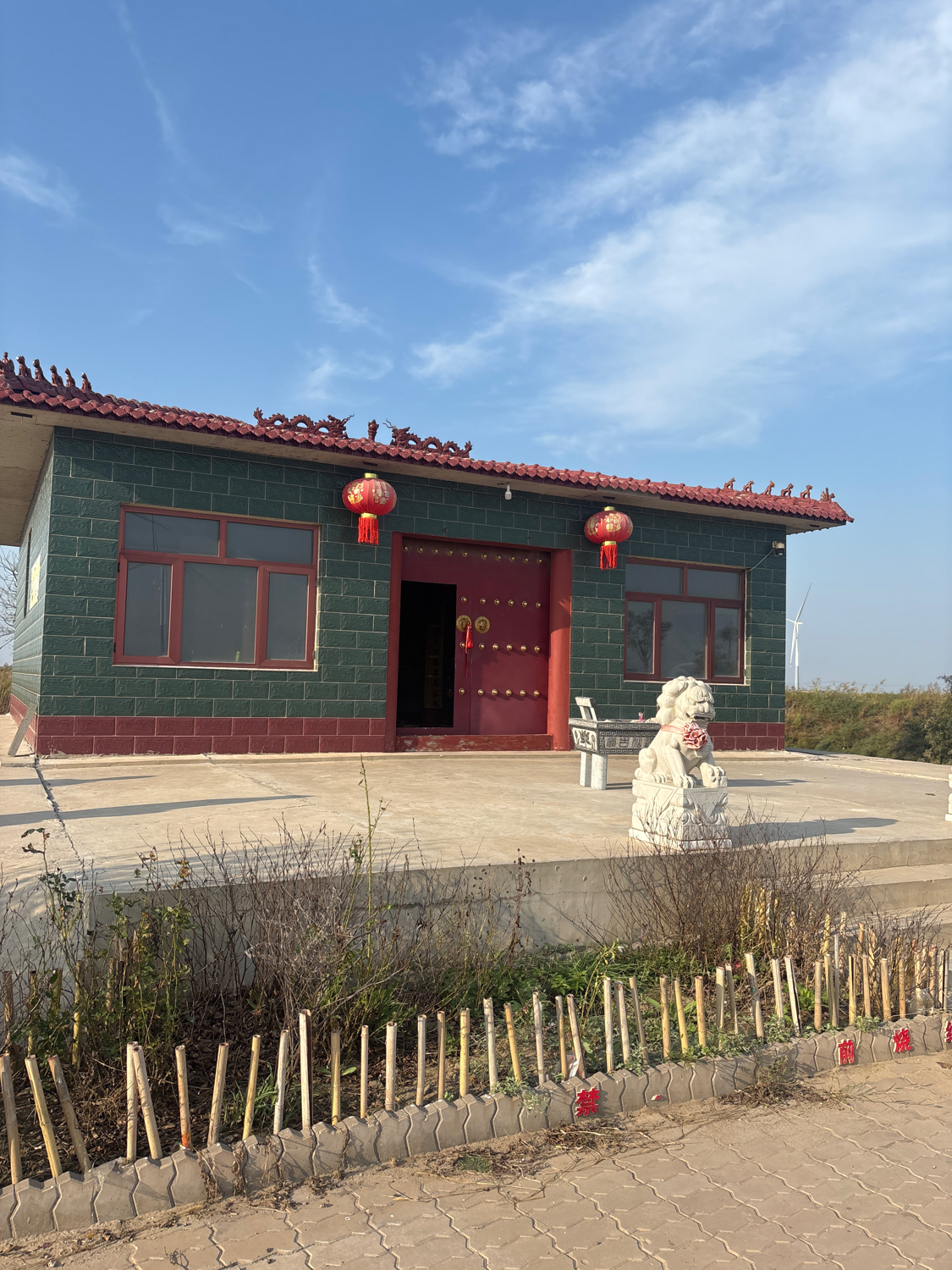 老炮台神仙古庙实景照片