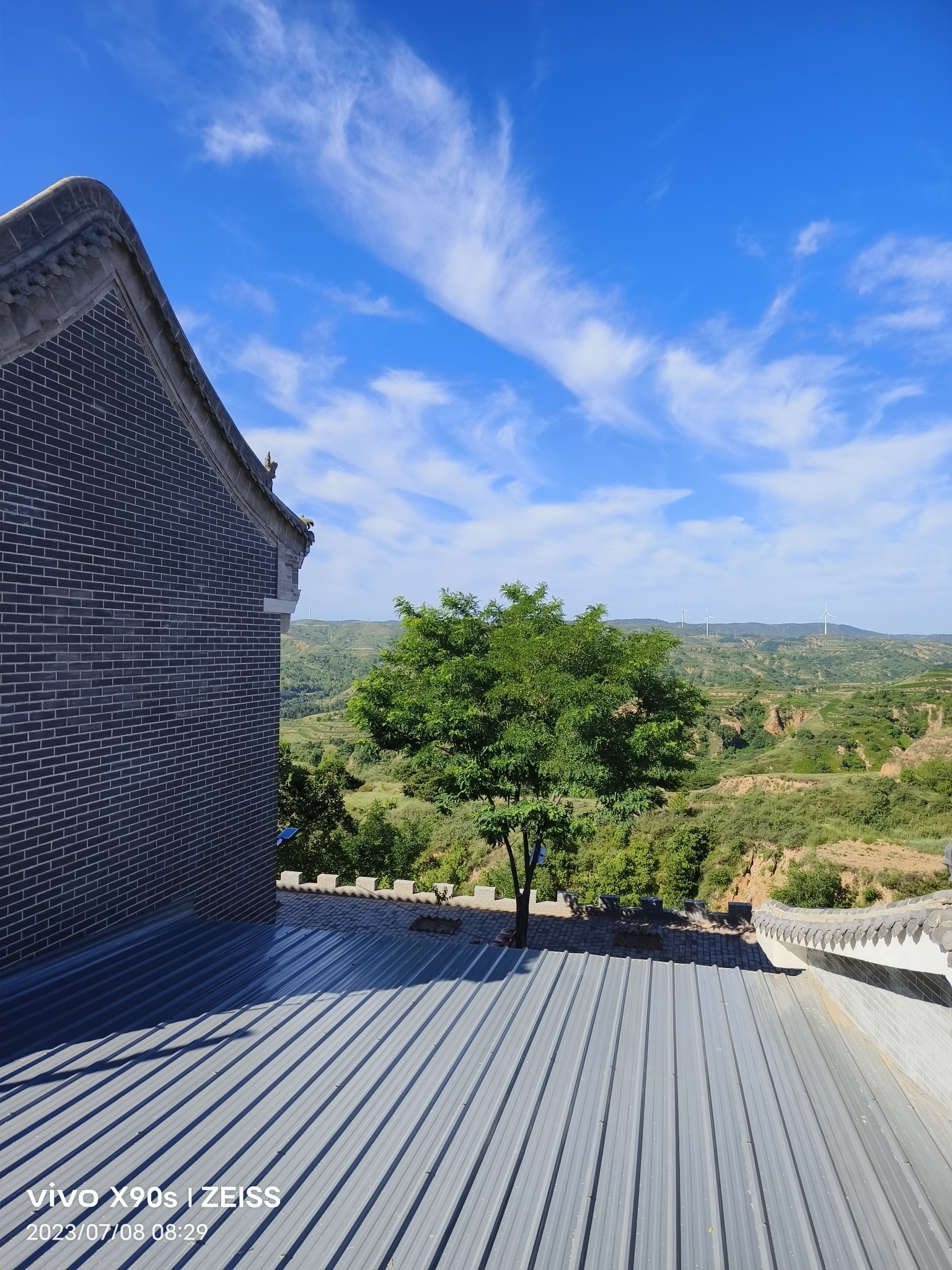长寿山庙实景照片