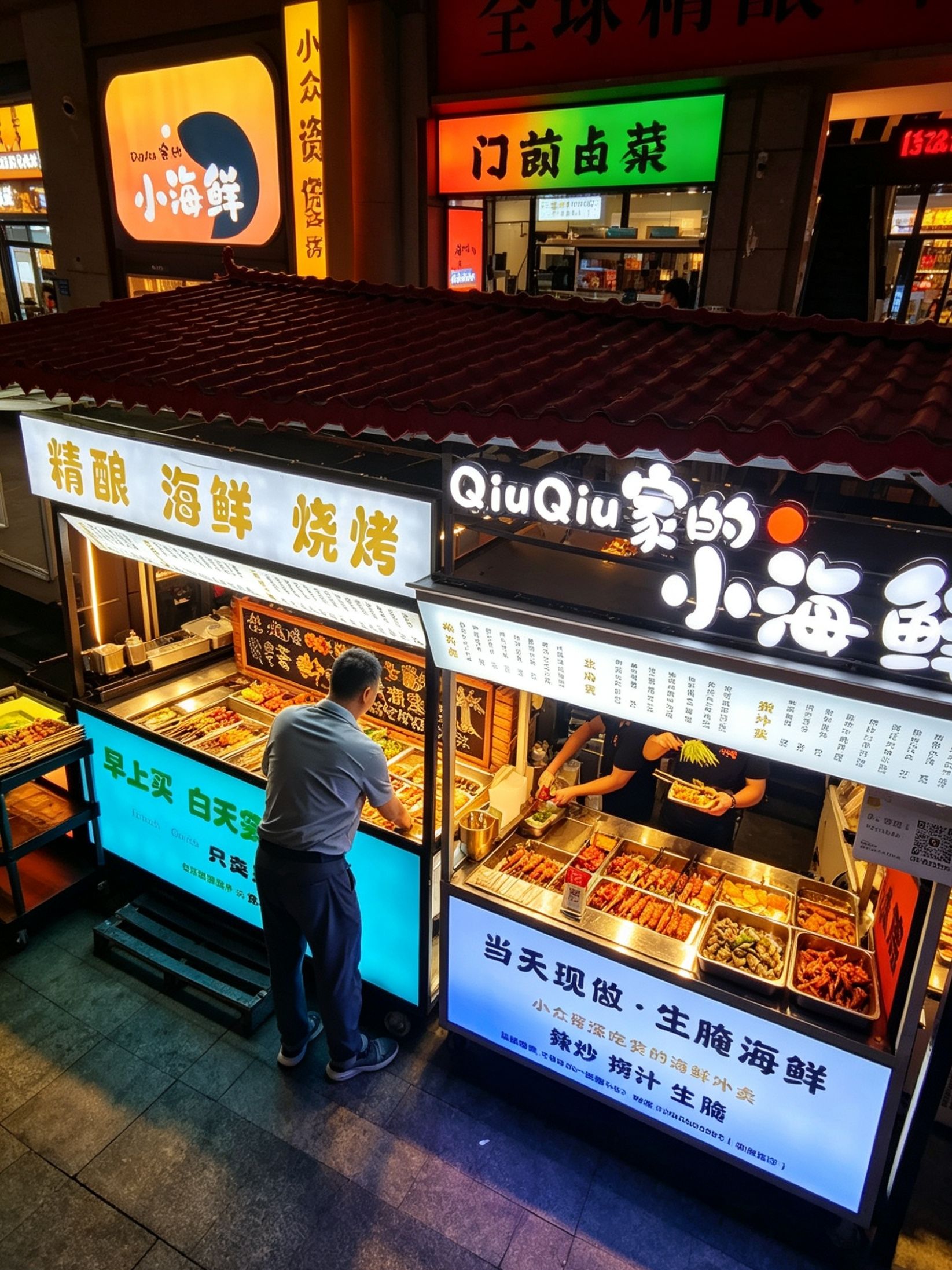 QiuQiu家的小海鲜(远大购物中心店)