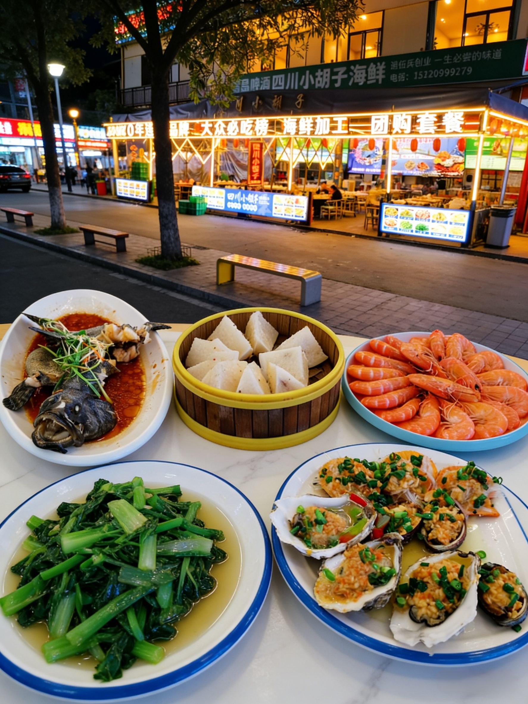 四川小胡子海鲜(五源河店)