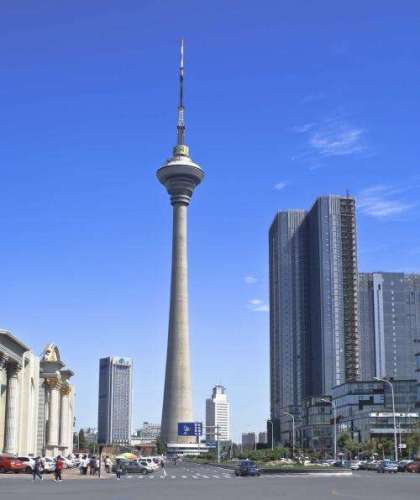 天津广播电视塔碑记旅行图片 2