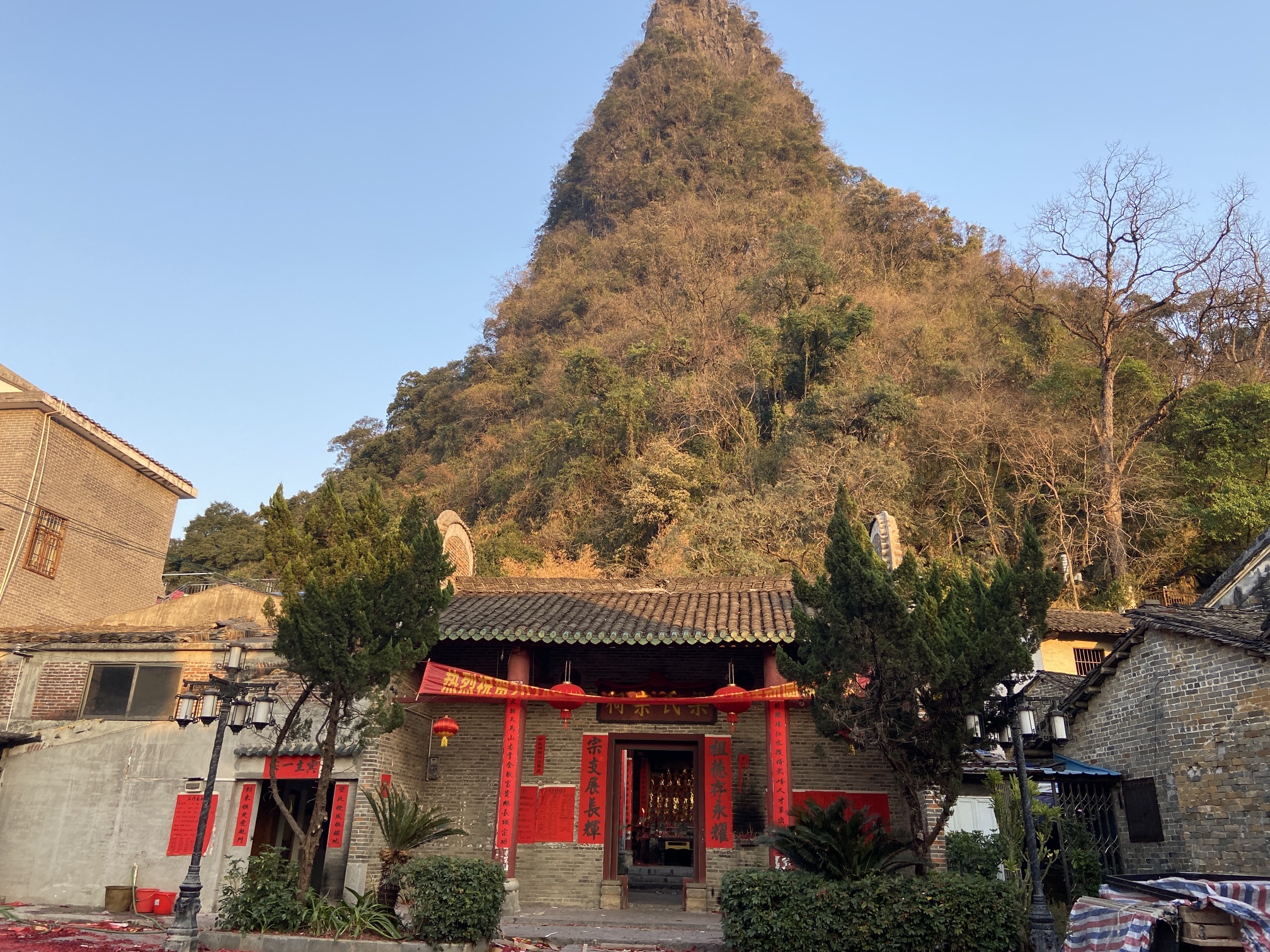 黄姚古镇-梁氏宗祠实景照片