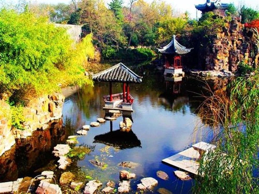 水绘园景点图片