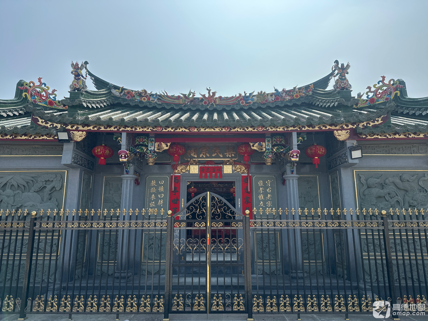 雨亭梁氏宗祠实景照片